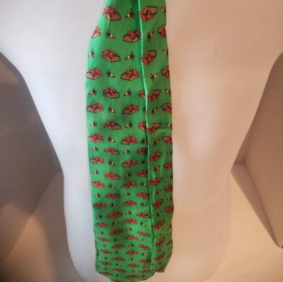 Nautica Lobster Trap Mens Tie Fishing - Picture 3 of 5